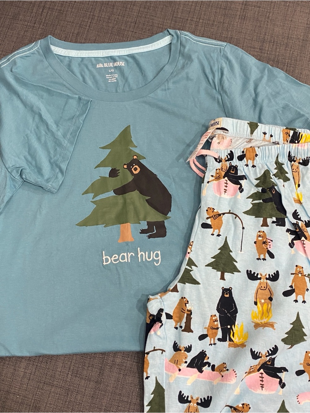 Hatley Women’s "Bear Hug" Pajama Set